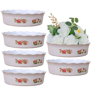 6x Water Lily Bowl Planter Hydroponic Plant Container Water Lily Pot Flower Pot - Picture 1 of 12