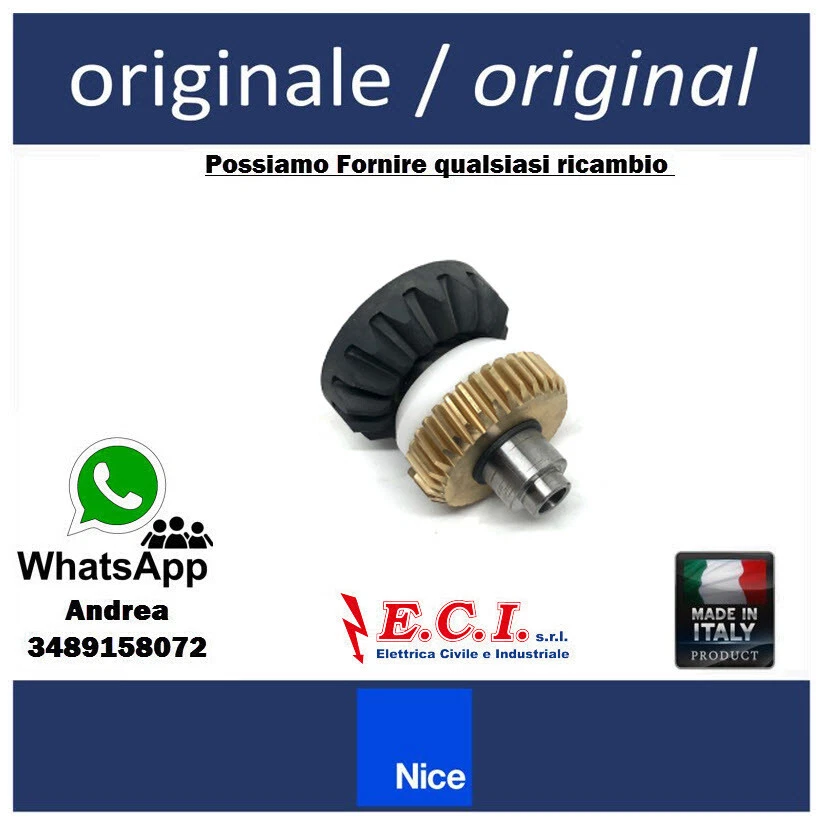 VEDI TITOLO E DESCRIZIONE NICE PRMB03A GRUPPO INGRANAGGIO CONICO RIDUTTORE MOBY MB 4024 5024