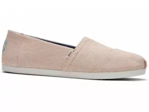 TOMS ALPARGATA - Size 8 M - Women's SLIP-ON- Dusty Pink canvas**NEW** - Picture 1 of 1