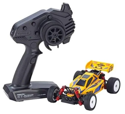 Kyosho MINI-Z MB010 READYSET 4WD TURBO OPTIMA MID SPECIAL – YELLOW K.32092Y - Image 1 of 4