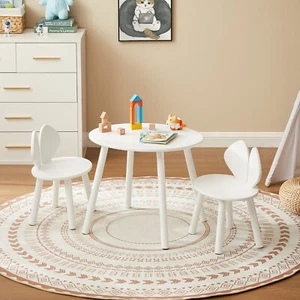 Juego de mesa y sillas de juego para niños de 3 piezas mesa de actividades para niños pequeños, juguete para niños - Imagen 1 de 15