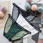 3Pcs Womens Soft Panties Satin Underwear Low-rise Bikinis Lovebay Bottom Pack