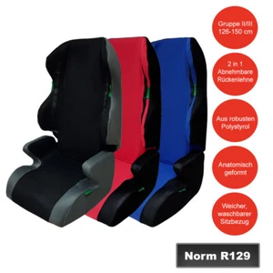 UNITED KIDS Autositzerhöhung Touring III – iSize Norm R129 von 126-150 cm - Bild 1 von 13
