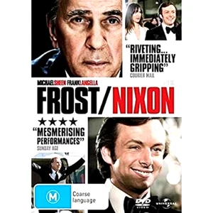 Frost/Nixon DVD (2008) Michael Sheen Frank Langella Kevin Bacon R4 New Seaked - Picture 1 of 1