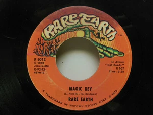 Rare Earth: Get Ready / Magic Key, 45 RPM G+ (C7) - Picture 1 of 2