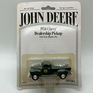 NIP ERTL #5936 John Deere 1950 Chevy Dealership Pickup Truck 1:64 Scale DIE-CAST