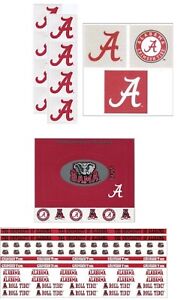 University of Alabama Crimson Tide NCAA Scrapbook Kit Paper Stickers U-CHOOSE
