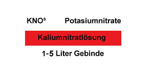 1-5 Liter* Kaliumnitrat E252 KNO3 Lösung 10% 30% 50%ig