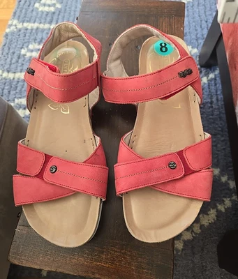 Sandalias de coral Fly Flot para mujer cómodas para caminar zapatos informales talla EU 38 / US 7.5 Foto 1 de 4