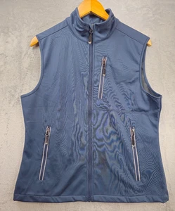 33000 FT Golf Vest Men's Blue Zip Up Windbreaker Outerwear Cycling Size Medium - Picture 1 of 4
