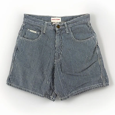 Pantalones Cortos De Colección Guess Para Mujer Talla 28 Azul Blanco Rayas Marinero Hechos en EE. UU. Foto 1 de 4