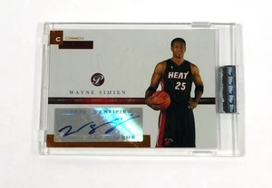 2005-06 Topps Pristine Wayne Simien #CWS Rookie endosos sin circular/7 - Imagen 1 de 2