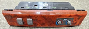 2001-2006 Lexus LS430 ES300 Fan Control Switch Wooden OEM 758369 - Imagen 1 de 7