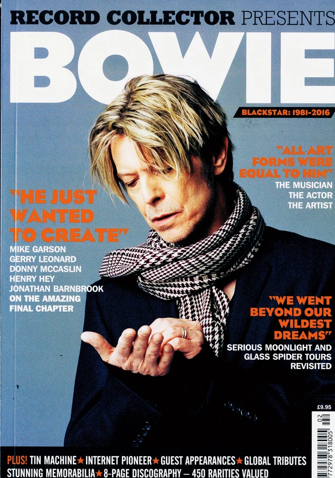 RECORD COLLECTOR PRESENTS MAGAZINE D BOWIE 80 - Image 1 of 1