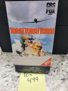 Tora! Tora! Tora! VHS 1970 War Original Release CBS Fox Video - Foto 1 di 2