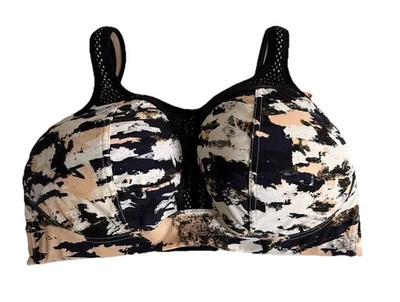 New Sports Bra Panache Size 34DD Camo Print Non Wired Wirefree 7341A NWT - Image 1 of 4