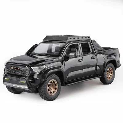 1/24 Toyota Tacoma Pickup Model Toy Car Collectible Sound Light Kids Toy Gift - Image 1 of 4