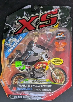 2006 Road Champs MXS Travis Pastrana #4 Dirt Bike Toy Motocross Suzuki MX READ! - Image 1 of 4
