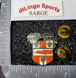 US Army 34th Signal Battalion DUI/DI Unit Crest Pin - Bild 1 von 2