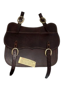 JT International Collezione Australian Outrider Sella Tasca Pelle 11x9x4 Nuova - Foto 1 di 8