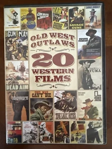Old West Outlaws-20 Western Films (4-DVDs, 2010, R) Rarely Seen Westerns! - Picture 1 of 7
