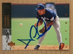 AUTOGRAPHED - Andujar Cedeno Upper Deck #354 Houston Astros 1994 - Picture 1 of 2