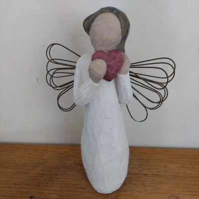 Willow Tree Figure  Angel of the Heart Figurine Susan Lordi - Image 1 of 4