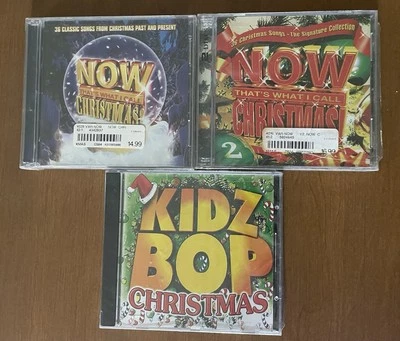 x3 NEW Now Thats What I Call Christmas Vol 1 & 2 CD Collection & Kidz Bop 5 Disc - Image 1 of 4
