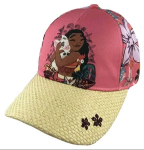 DISNEY STORE Official Moana Pua & Hei Hei Thatched Sports Cap Size Youth 55cm - Picture 1 of 1