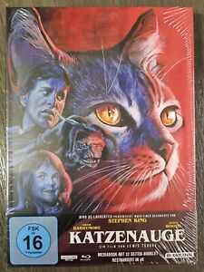 SEALED Cat's Eye (1985) MEDIABOOK 4K UHD Stephen King Limited To 2000 Plaion