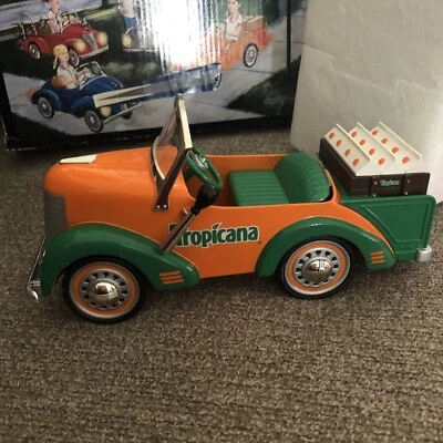 Crown Premiums 1997 Tropicana 1941 Garton Pedal Car 1/6 Scale Die Cast Bank - Image 1 of 4