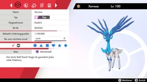 Shiny Xerneas Pokémon Espada Escudo 6DV! + Meisterball  - Imagen 1 de 5