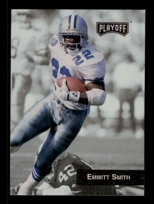 1993 PLAYOFF #10 EMMITT SMITH DALLAS COWBOYS HOF - Image 1 of 2