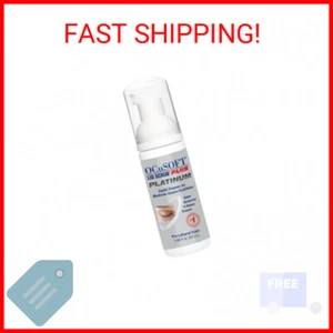 OCuSOFT Lid Scrub PLUS Platinum Extra Strength Foaming Eyelid Cleanser - Leave-O - Picture 1 of 2