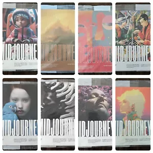 Midjourney Magazine Issues 2-9 AI Artificial Intelligence Digital Art RARE - Imagen 1 de 17