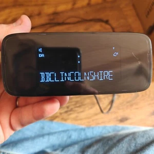 Pure Siesta S2 Digital DAB FM Radio Alarm Clock in Black Working - Picture 1 of 6
