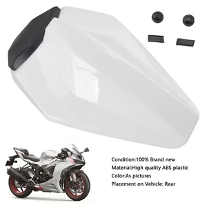 Racing Tail Rear Seat Fairing Cowl For Kawasaki ZX6R ZX-6R 2019-2025 White - Picture 1 of 13