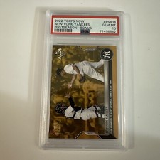 2022 Topps Now New York Yankees Postseason Bonus #PSB808 PSA 10 Gem Mint