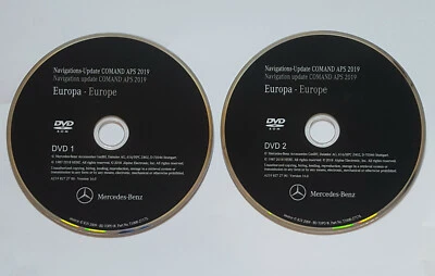 2019 MERCEDES NTG2.5 SAT NAV DVD DISC LATEST MAP  FINAL UPDATE - Image 1 of 3