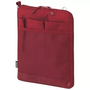 LIHIT LAB Japan Smart Fit Actact A5 Bag Pen Note Multi Case A7682-3 Red - Picture 1 of 1