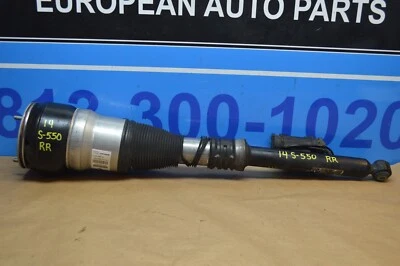 Mercedes Benz S550 2014 W222 suspensión neumática lateral del pasajero trasero puntal de choque Foto 1 de 4