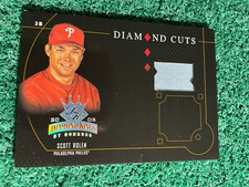 2005 Donruss Diamond Kings Diamond Cuts Jersey DC-41 Scott Rolen /50 game-worn