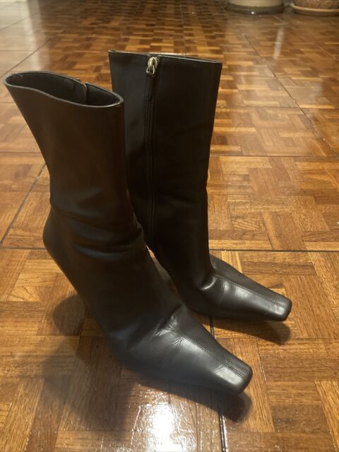 Bota Montaria Gucci Original Semi Nova Marrom Sola 35c/ Tamanho 33 Brasil, Bota Feminina Gucci Original Usado 85782337