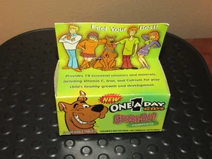 New Sealed Rare HTF Scooby Doo Kids One A Day Vitamins With Box Collection Only - Picture 1 of 5