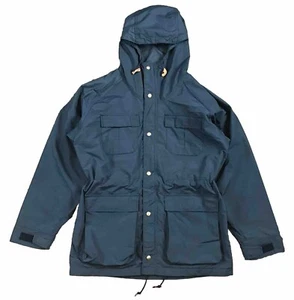 L.L. Bean Freeport, Maine Damen Vintage 80’s Blue Hooded Anorak Winterjacke - Bild 1 von 7