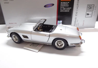 CMC M-093  - Ferrari 250 California SWB 1960 silver   - NEU OVP Lim. # 1139 - Bild 1 von 4