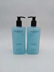 2 PECKSNIFF'S ENGLAND Moisturizing Hand Wash 16.9 OZ SANDALWOOD & VANILLA Soap - Picture 1 of 5