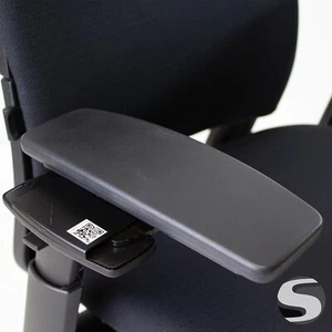 Steelcase Amia Replacement Arm Pads for Amia Office Chair Black (1 Pair) - Picture 1 of 6