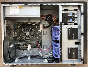 Lenovo ThinkServer TS430, Intel Xeon E3-1240, 32 GB ECC RAM, RAID, 2 PSU - Bild 1 von 6