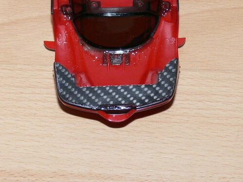 Carbon Karosserie Verstärkung für Ferrari Enzo Mini-Z. CNC gefertigt - Bild 1 von 1